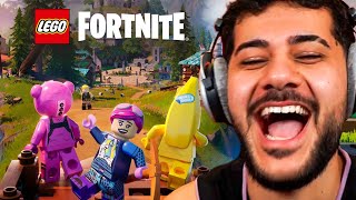 HAMED PLAYS FORTNITE LEGO FOR THE FIRST TIME!