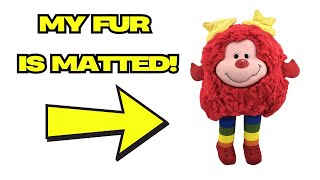 How to fix or FLUFF fur on Matted / Dryer Damaged stuffed animals & plush toys.