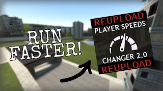 How To Change Your Speed in Garrys mod