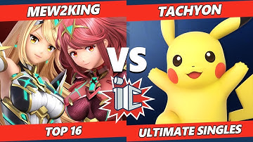 InfinityCON 2022 Top 16 - Mew2king (Pyra Mythra, Game & Watch) Vs. Tachyon (Pikachu) SSBU Ultimate