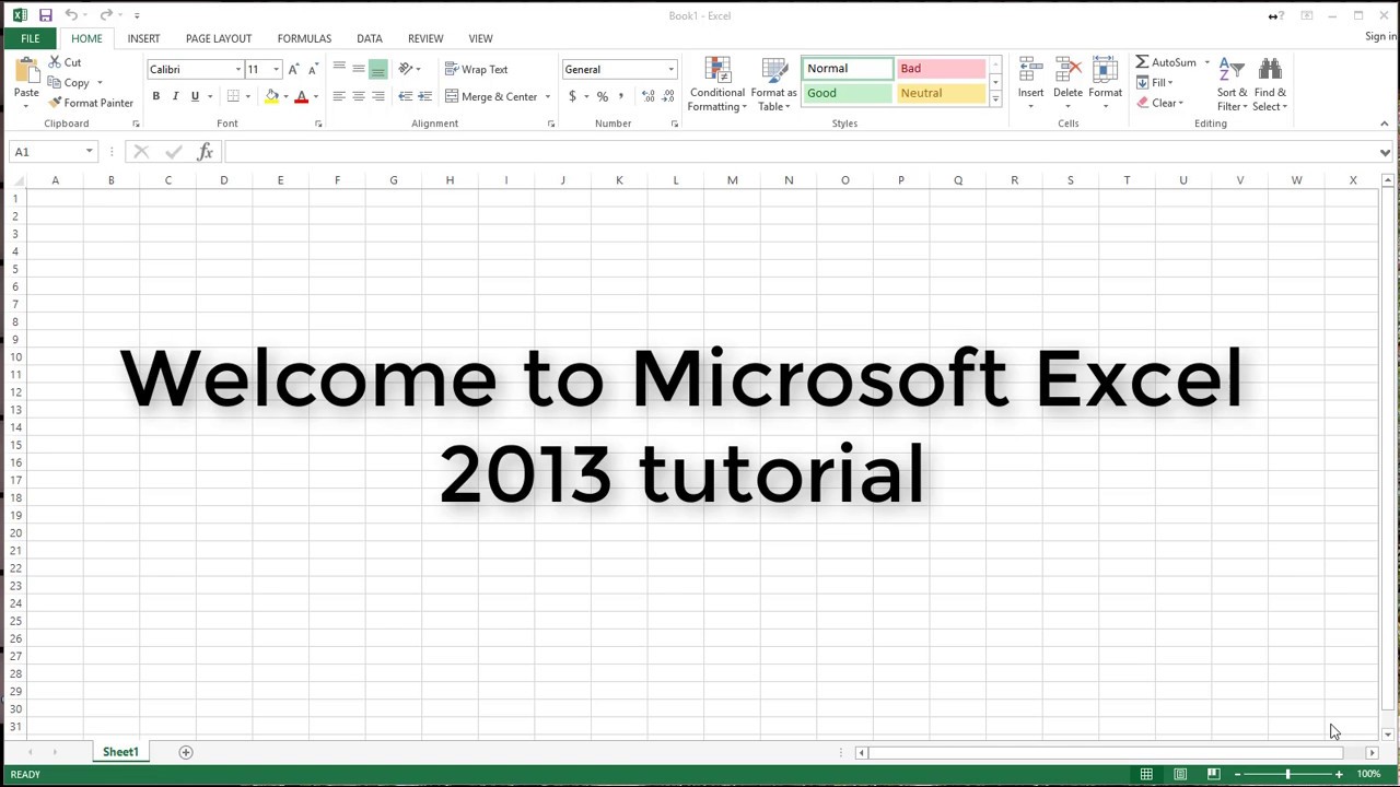 microsoft office excel 2013 advanced