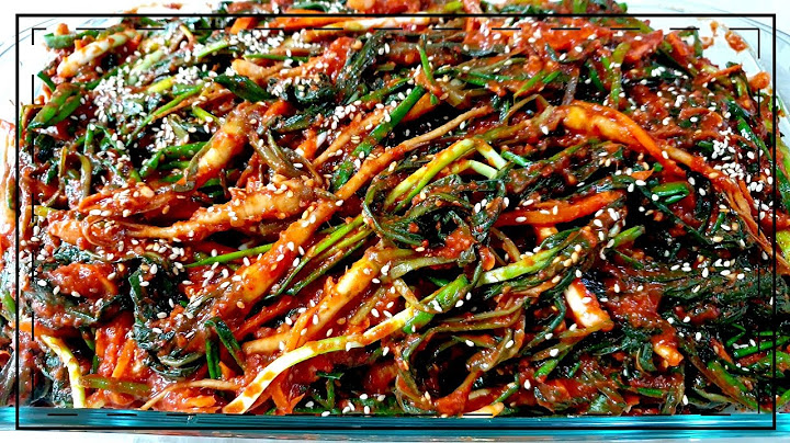 고들빼기 김치가 이렇게 맛있었나요??!!🤷‍♀️👍 처음먹는 사람도 홀딱 반해버리는 고들빼기 김치 뚝딱밥상