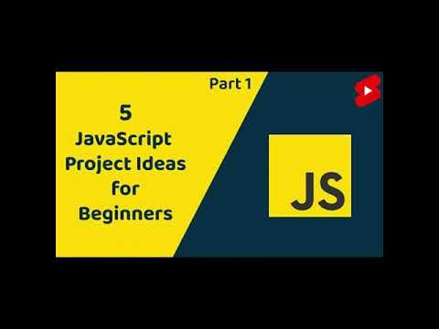 5 JavaScript Project Ideas for Beginners Part-1 | The Web Developer ...