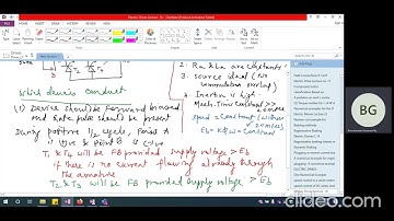 Drives L16 Single-Phase Converter fed DC motor drive_Part 1 of 4