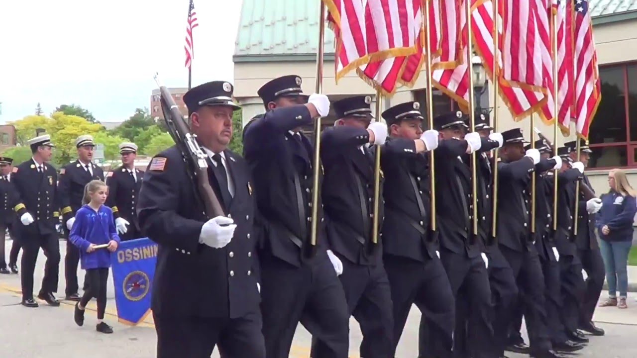 Monitor Hose 125th Anniversary/2016 Ossining FD Firemen's Parade - Reviewing Stand