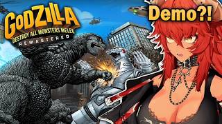 Zentreya Reacts To The Newest Godzilla Destroy All Monsters Melee Remastered