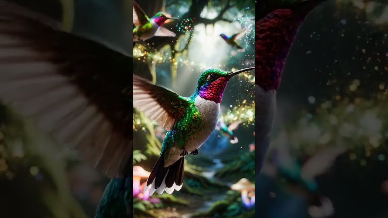 Kids Fantasy Story 🌈 | Giant Birds Flying | Animals & Snake Talking | Viral Shorts 