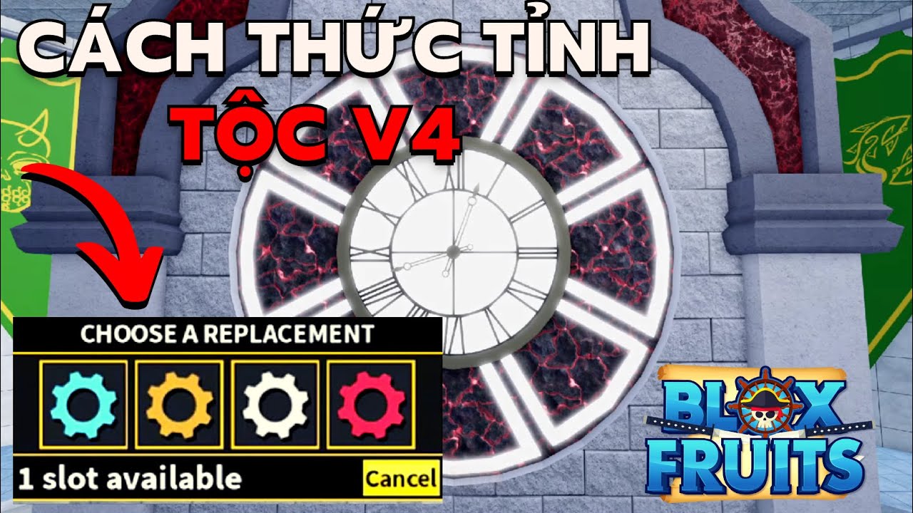 Cách Thật Sự Thức Tỉnh Tộc V4 (RACE AWAKENING) Full Moon Blox Fruits 17