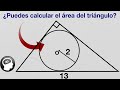 ¿Puedes calcular el area de un triangulo, conociendo el radio de circunferencia inscrita y un lado?