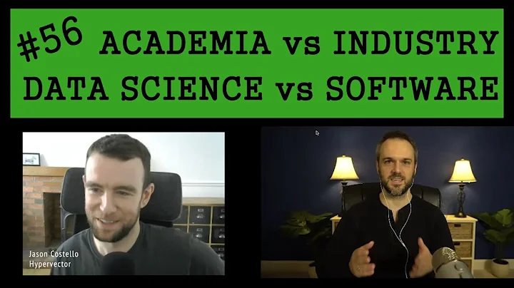 Jason Costello | Data Science vs Software, Academia vs Industry