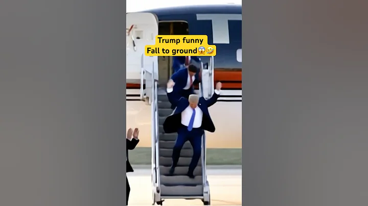 Trump fall to ground🤣😱! #ai #viral #funny #youtubeshorts #comedy #love #trending #shorts #youtube