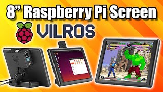 this 8” screen is perfect for the raspberry pi 400 or pi4!