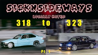 BMW e36 323 Motor Swap! (OBD1 to OBD2 , 318 to 323) Pt. 1