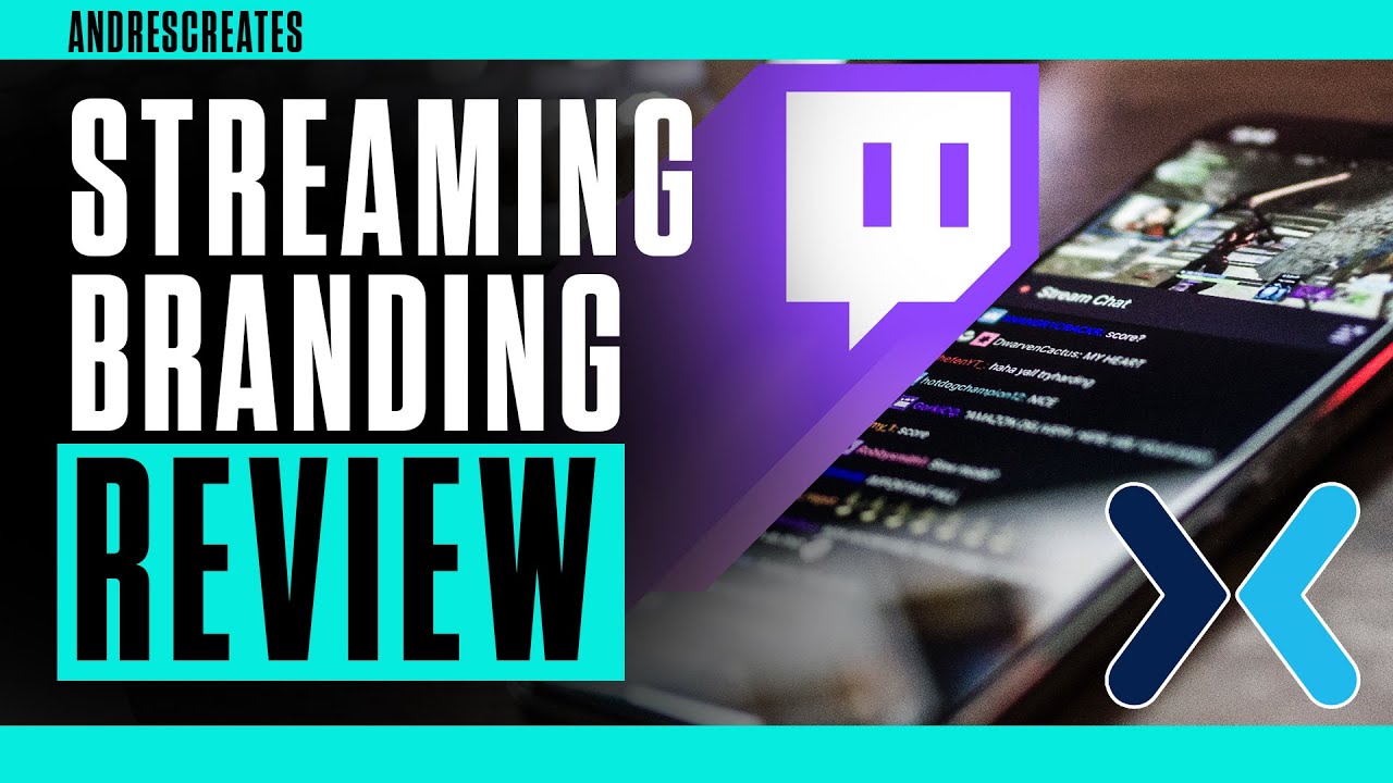 Twitch Mixer Streamers Branding and Design Review YouTube