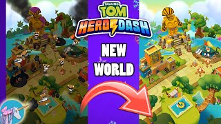 NEW WORLD Talking Tom Hero Dash gameplay screenshot 4