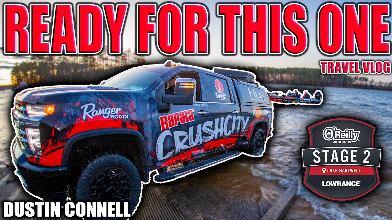 I Feel Really GOOD About this One - MLF Stage 2 Lake Hartwell - Travel Vlog