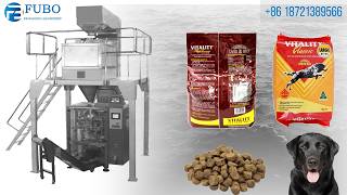 Vitality Dog Food Classic Large Bites Packaging Machine | Multi-head Weighing Packaging Machine