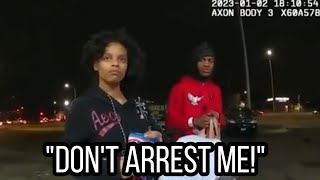 Police Catch Teen Couple Hiding Stolen Goods In Baby Car Seat