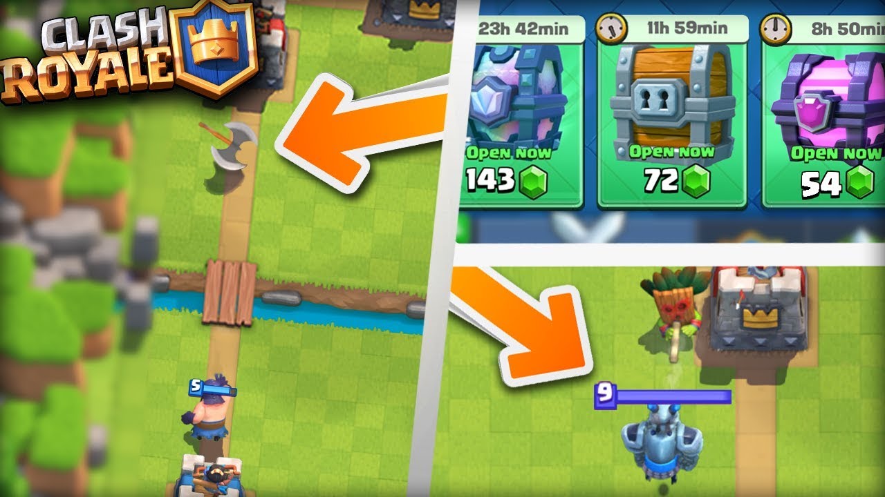 15 Funniest Glitches That Actually Happened In Clash Royale! - YouTube