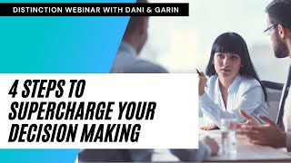 4 Steps to Supercharge Your Decision Making [Progress Club Webinar]