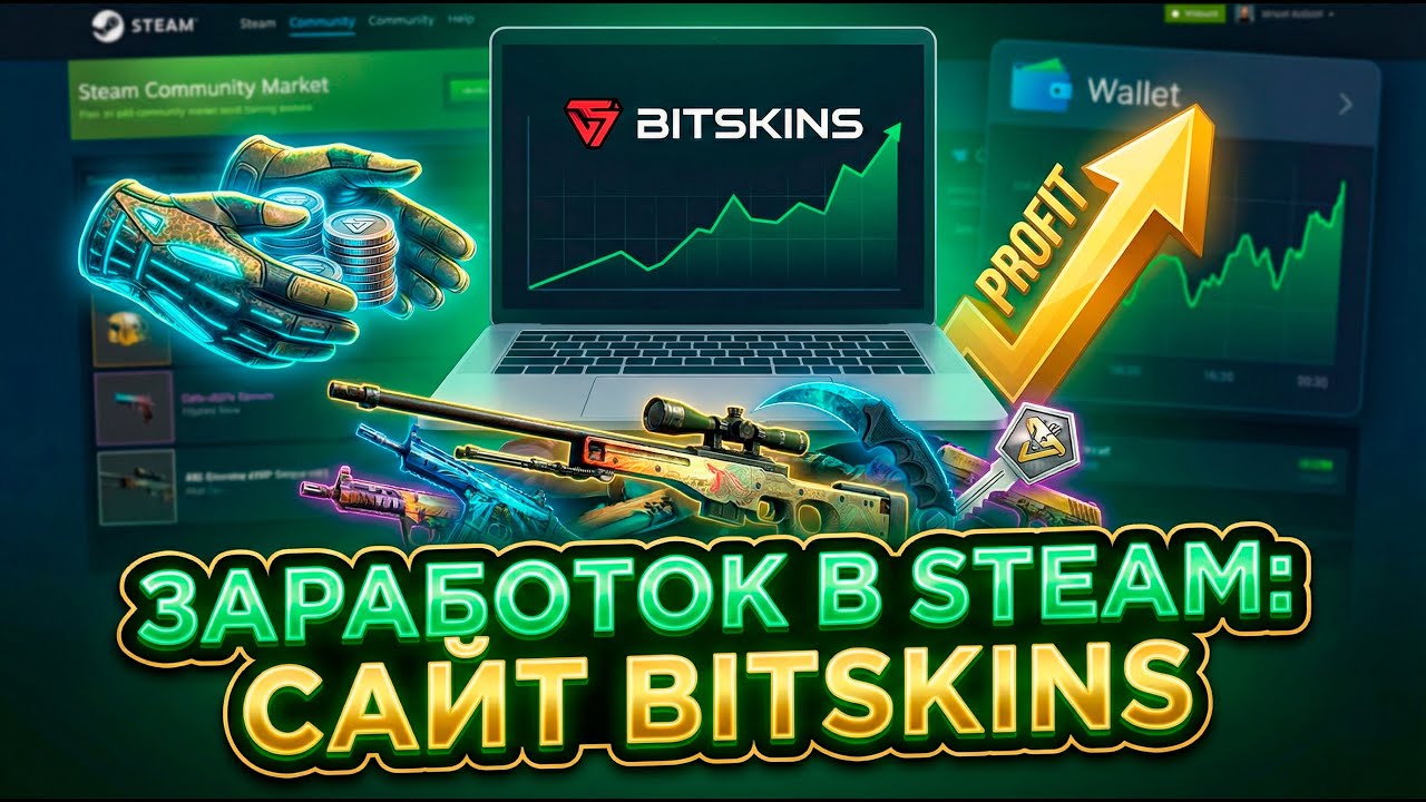 Bitskins: Вывод Денег и Получение Выгоды на Скинах CS2. Полный Обзор