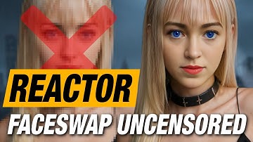 ComfyUI + ReActor Face Swap (Uncensored)