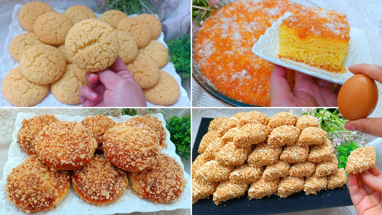 ببيضة واحدة 4 اقتراحات للكوتي ولفطور سهلة سريعةبمكونات اقتصادية غريبة الفينو فطائر بسبوسة دانون حلوة