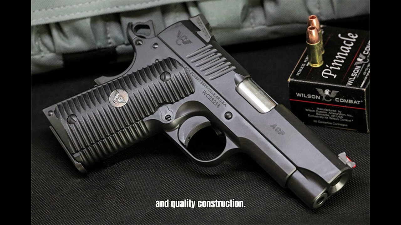 Обзор Wilson Combat ACP Commander .45 ACP: точность и удобство повседневного ношения.