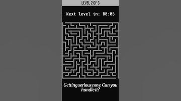 Maze Puzzle Challenge: Can You Solve All 3 Levels? 🧩🔥
