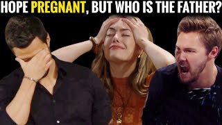 Hope is pregnant, but she doesn't know if the baby's father is Thomas or Liam B&B Spoilers