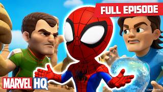 Sandman vs Hydro-Man 🏝️🕷️ | Spidey and His Amazing Friends | Full Episode | ‪@MarvelHQ @disneyjr