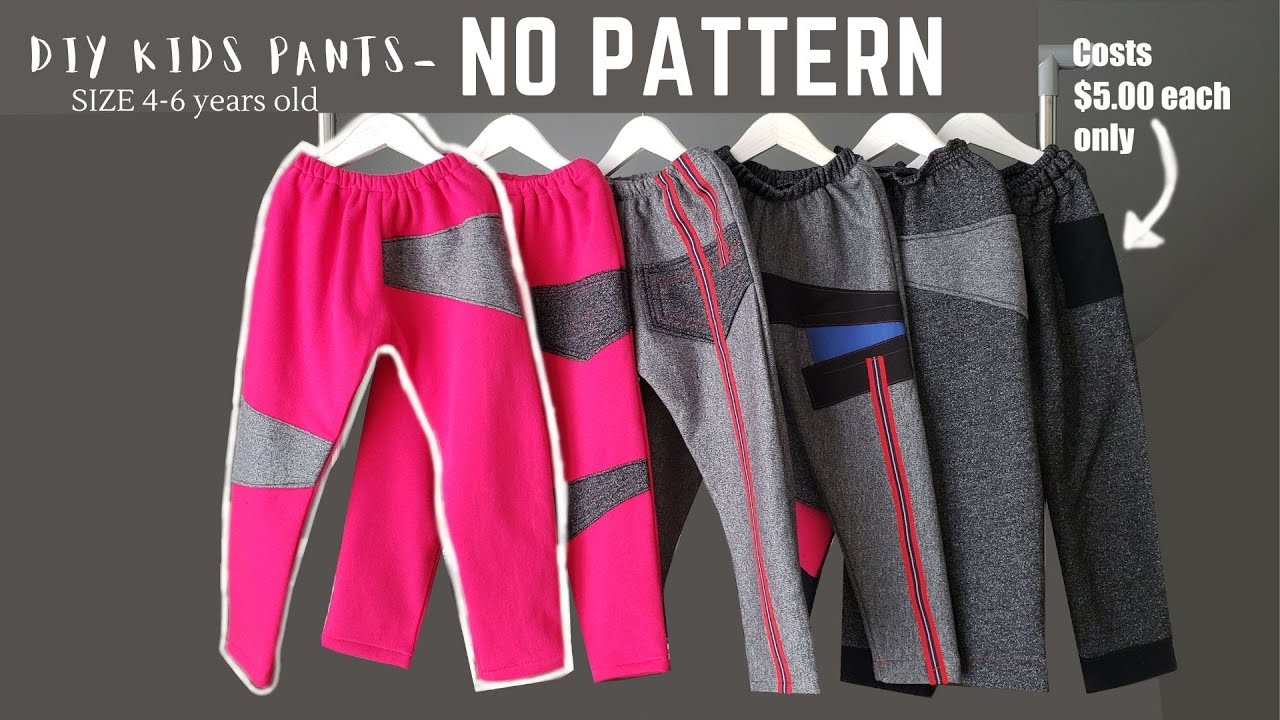 KID PANTS series: How to line pants - MADE EVERYDAY