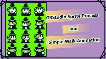 16x16 Pixel Art Character Tutorial and Process - Witch Design and Animation #pixelart #gbstudio