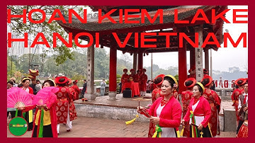 Ngoc Son Temple | Historic Temple On a Scenic Lake | Hanoi Vietnam | Walking tour - Jan 2023