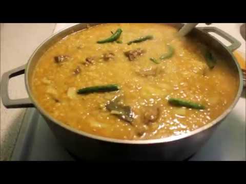 গরুর মাংশ দিয়ে ল্যাটকা খিচুরি