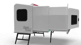 Hitch Hotel™  World's First Expandable, Wheelless Trailer