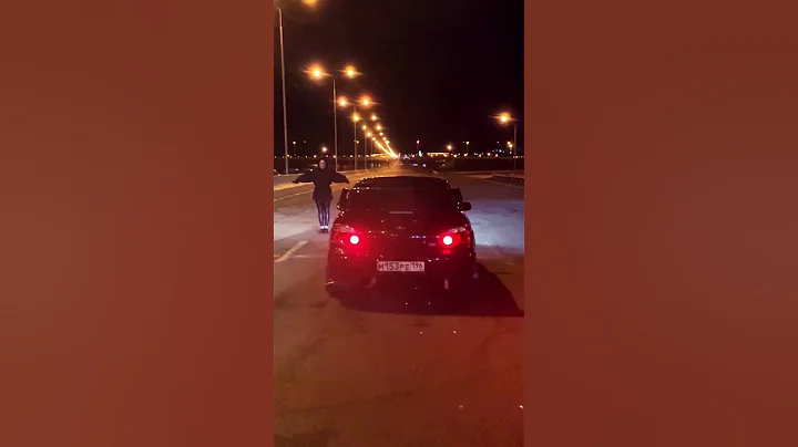 Fire launch control in Subaru WRX STI 🔥🔥🔥🚀 DRAG RACING