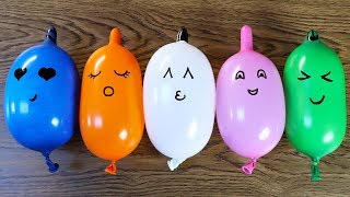 Making Slime With Funny Balloons ! Satisfying Relaxing Slime Video ! Part 4