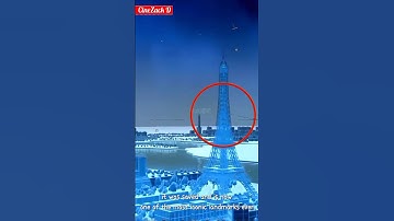 How the Eiffel Tower Was Built Without Modern Machines! 🏗️#EiffelTower#EngineeringMarvel