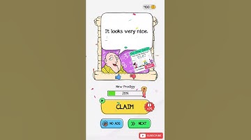 Braindom Level 216 Print it in green Walkthrough