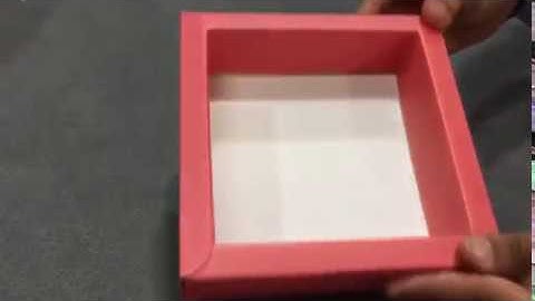 Schmancy Chocolate Box Tray Assembly Video
