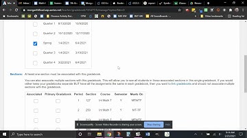 How to Connect Your New Class Section to Your Existing Aeries Gradebook