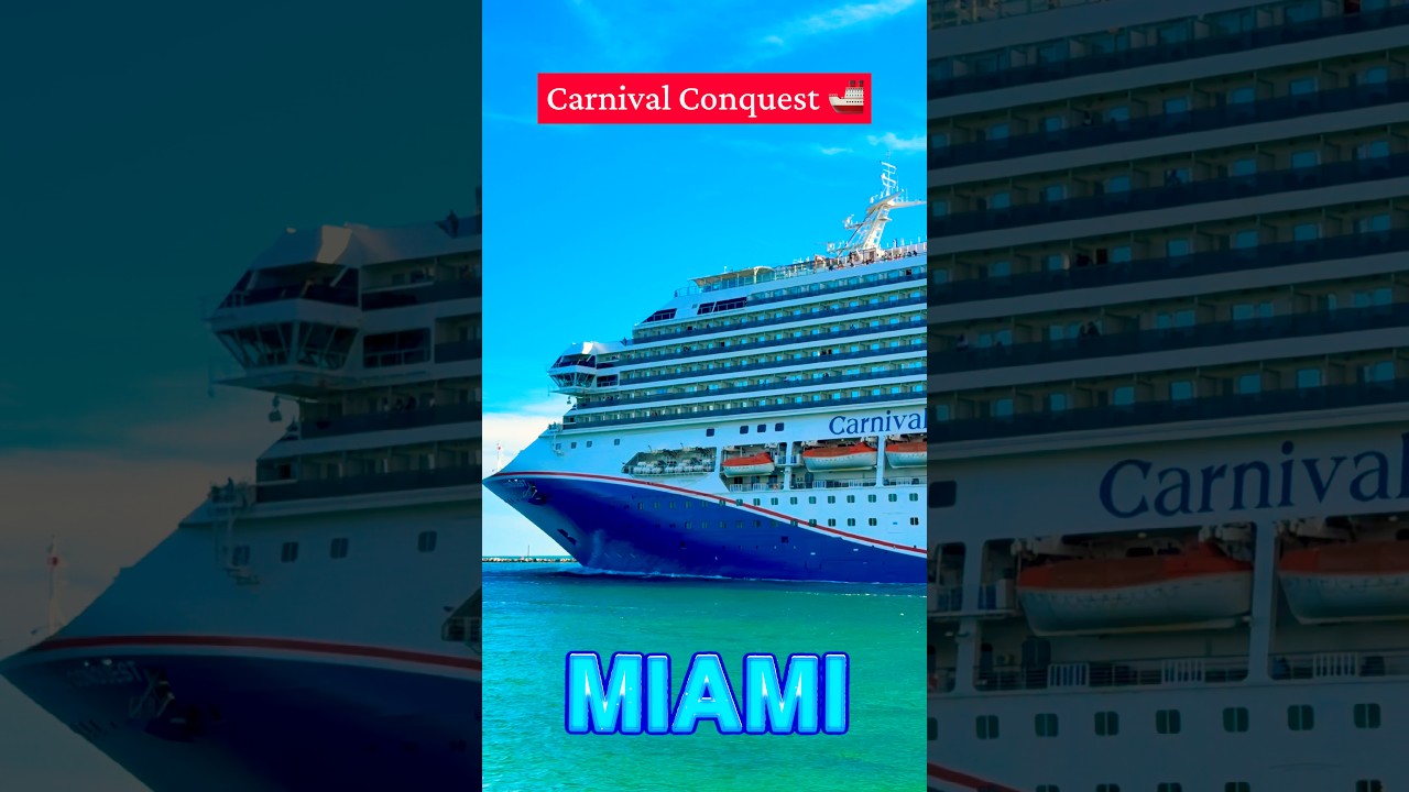 Carnival Conquest 🚢 #ccl #cruise #travel #cruiseship #fun