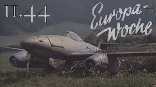 Me262 Ace WALTER NOWOTNY German newsreel EUROPA WOCHE 11.1944 + Private Footage