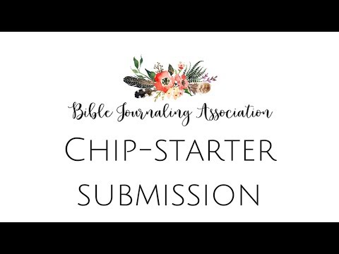 Big Dream for "Chip"-Starter - Bible Journaling Association