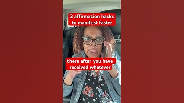 3 affirmation hacks to manifest faster #affirmations #manifestationtips #manifesting