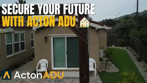Secure Your Future with Acton ADU 🏠