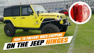 Why do Jeep Door Hinges Chip So badly & How to Prevent it!