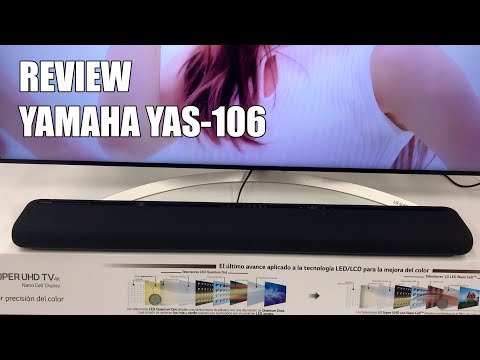 Review Yamaha YAS-106 Barra de Sonido Bluetooth