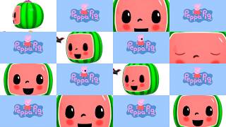 CoComelon JJ's Animal Time, ABC KIDS TV and Peppa Pig Logo Intro Over 1 Million Times